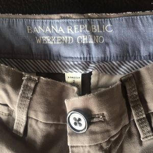 Banana republic weekend chino, gray